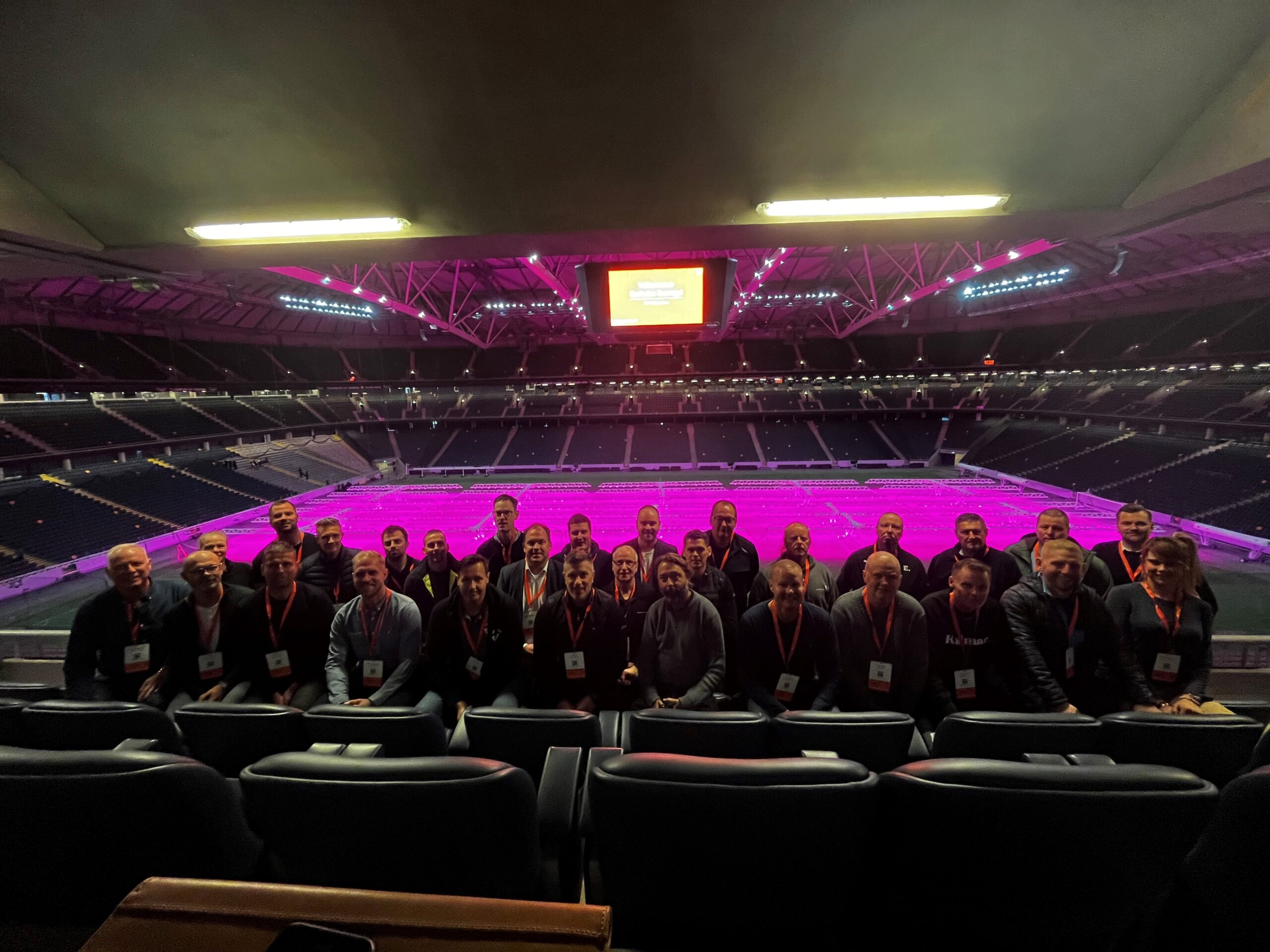 Attendees SGL Greener Grounds event at Friends Arena